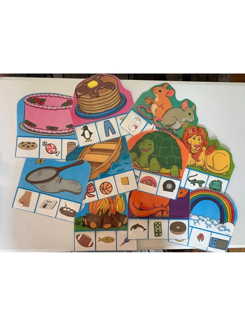 Match a sound phonemic awareness box beginning sounds
